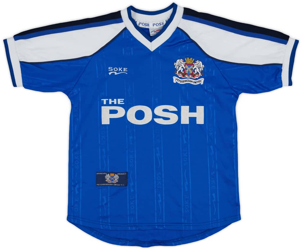 2000-01 Peterborough Home Shirt Farrell #7 - 6/10 - (M.Boys)