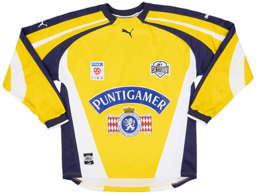 2000-01 Sturm Graz GK Shirt - 8/10 - (L)