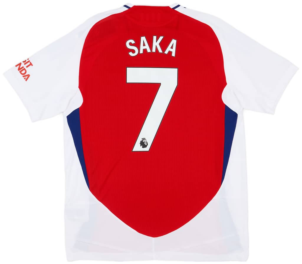 2024-25 Arsenal Authentic Home Shirt Saka #7