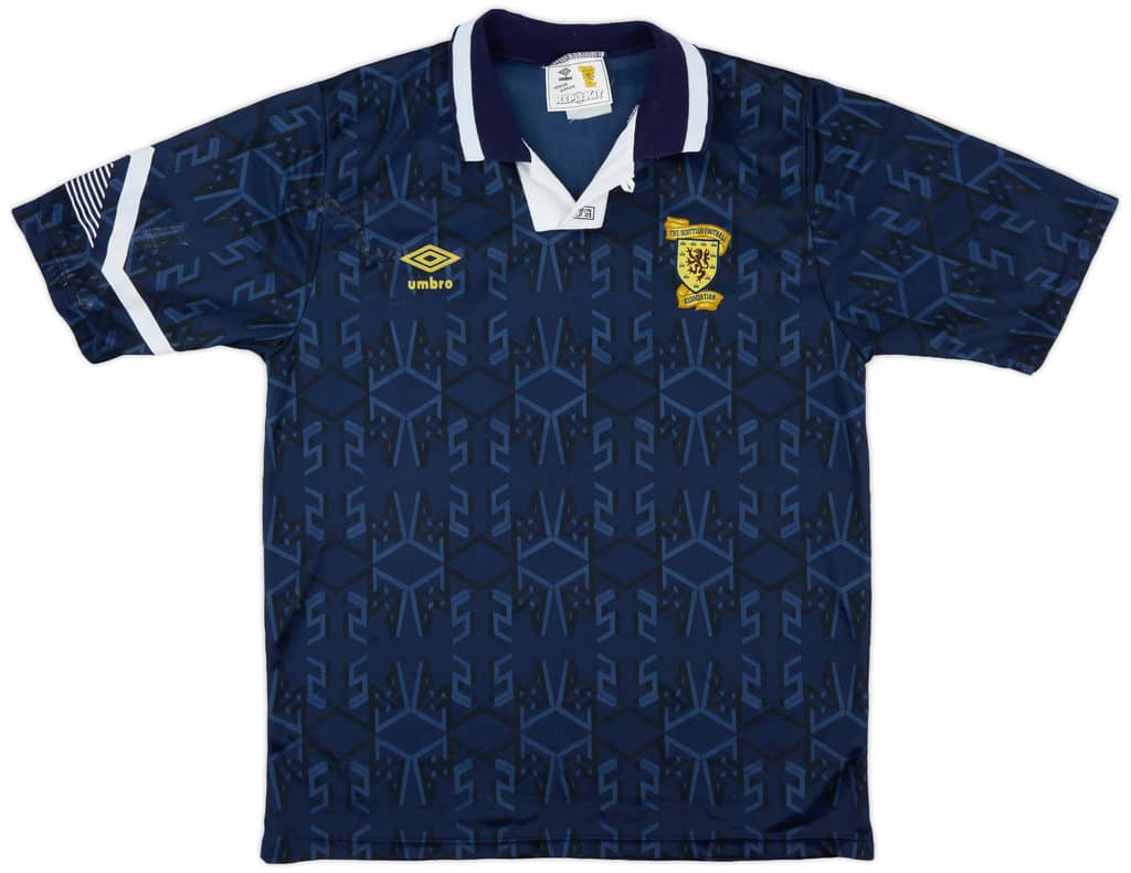 1991-94 Scotland Home Shirt - 6/10 - (L)