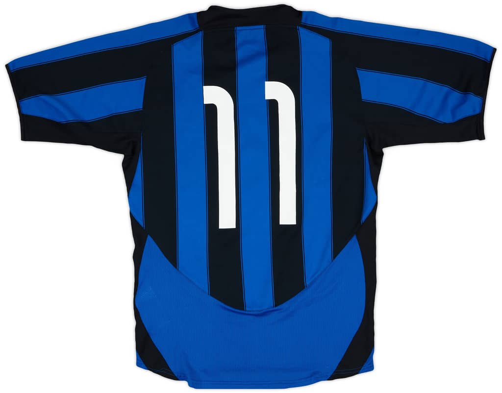 2003-04 Inter Milan Match Issue Home Shirt #11