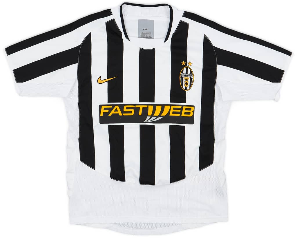 2003-04 Juventus Home Shirt - 8/10 - (M.Boys)