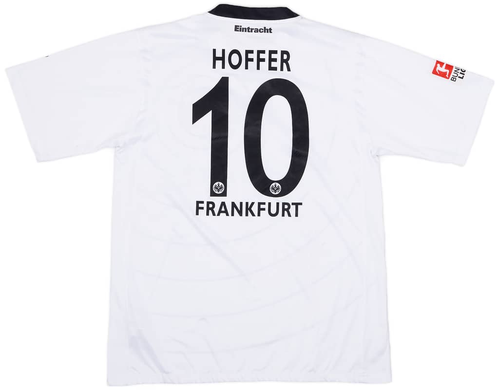 2011-12 Eintracht Frankfurt Away Shirt Hoffer #10 - 7/10 - (L)