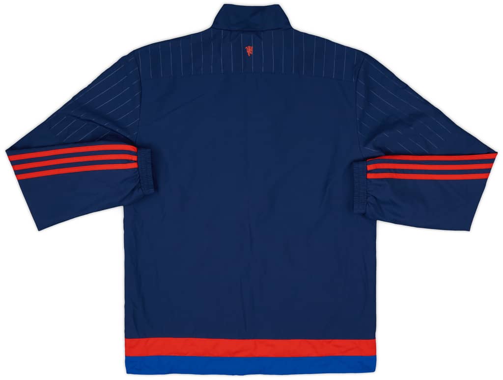 2015-16 Manchester United adidas Track Jacket - 10/10 - (S)