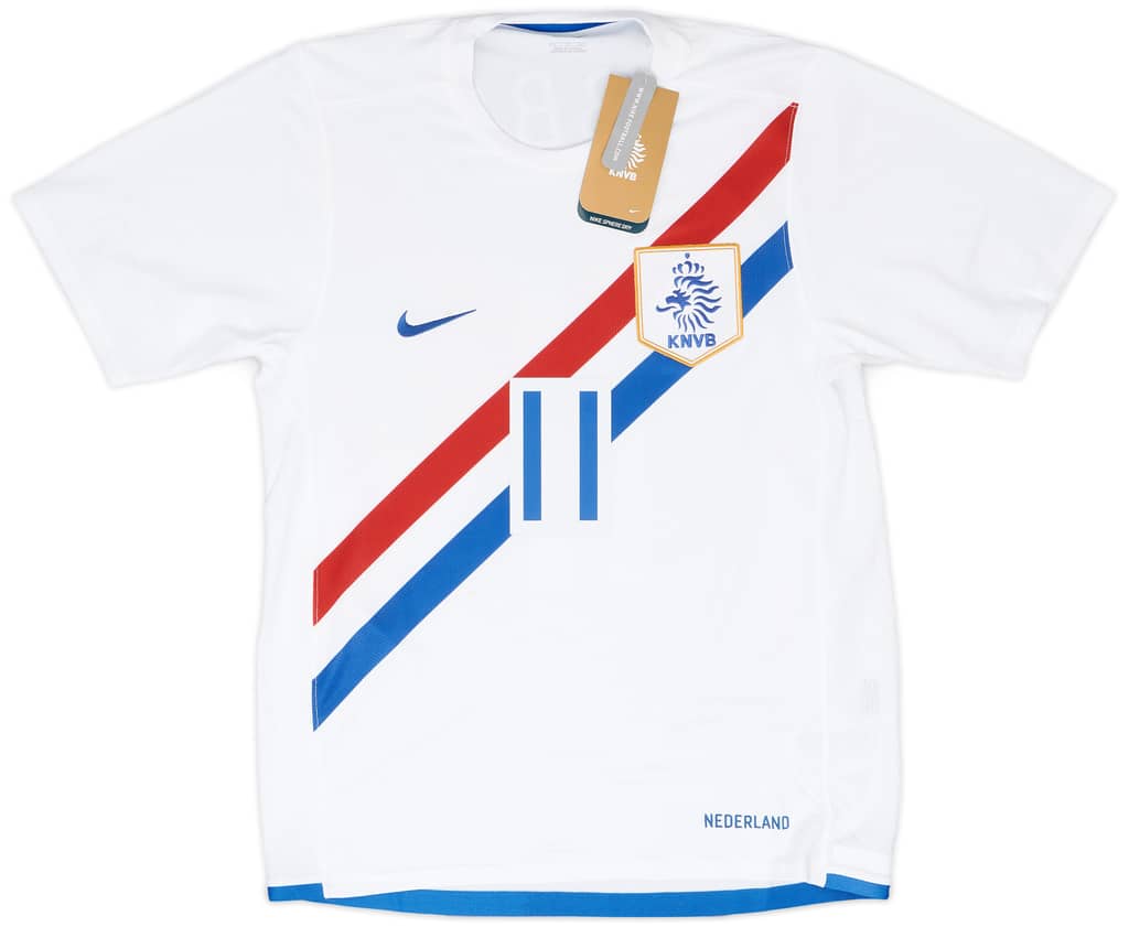 2006-08 Netherlands Away Shirt Robben #11 (S)