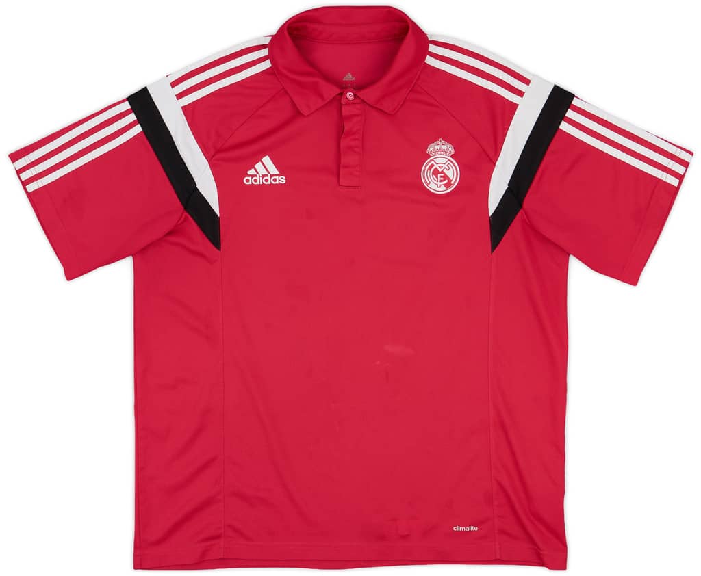 2014-15 Real Madrid adidas Polo Shirt - 7/10 - (XL)