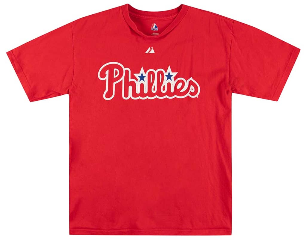2010 Philadelphia Phillies Ibanez #29 Majestic Graphic Tee M