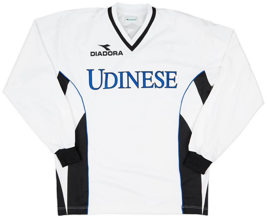 1999-00 Udinese Diadora Training L/S Shirt - 10/10 - (XL)