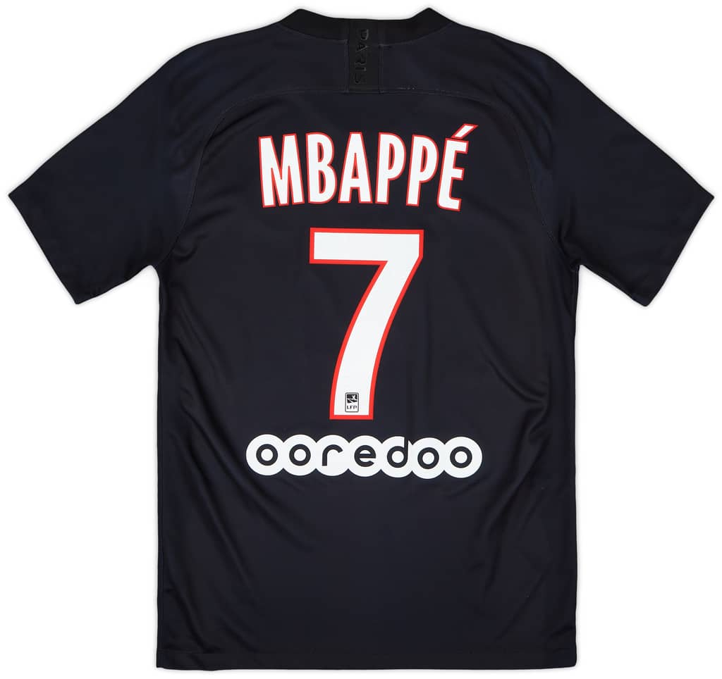 2019-20 Paris Saint-Germain Fourth Shirt Mbappe #7 - 8/10 - (S)