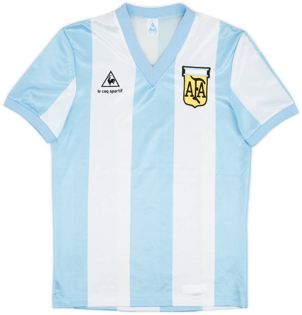 1984-86 Argentina Home Shirt - 9/10 - (S)