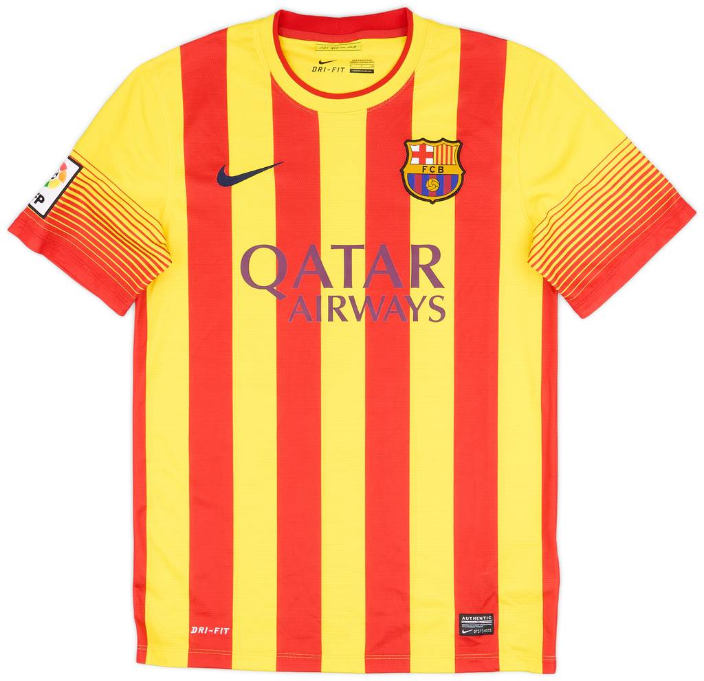 2013-15 Barcelona Away Shirt Messi #10 - 10/10 - (S)