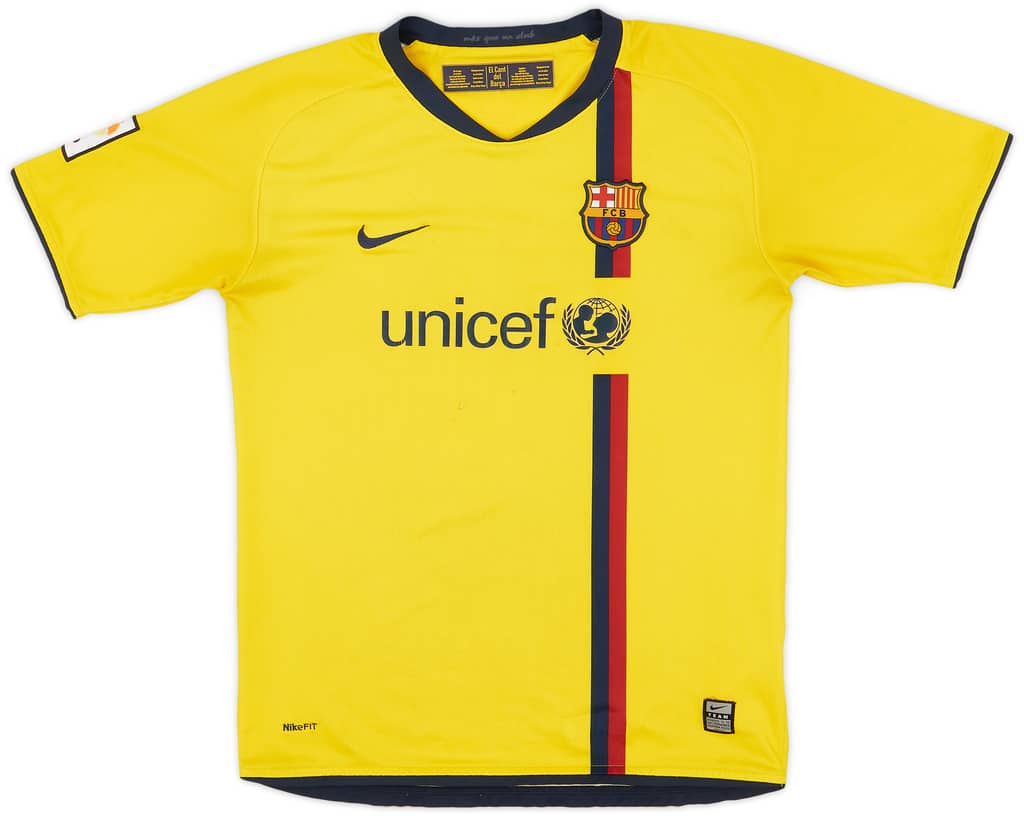 2008-10 Barcelona Away Shirt - 5/10 - (XL.Boys)