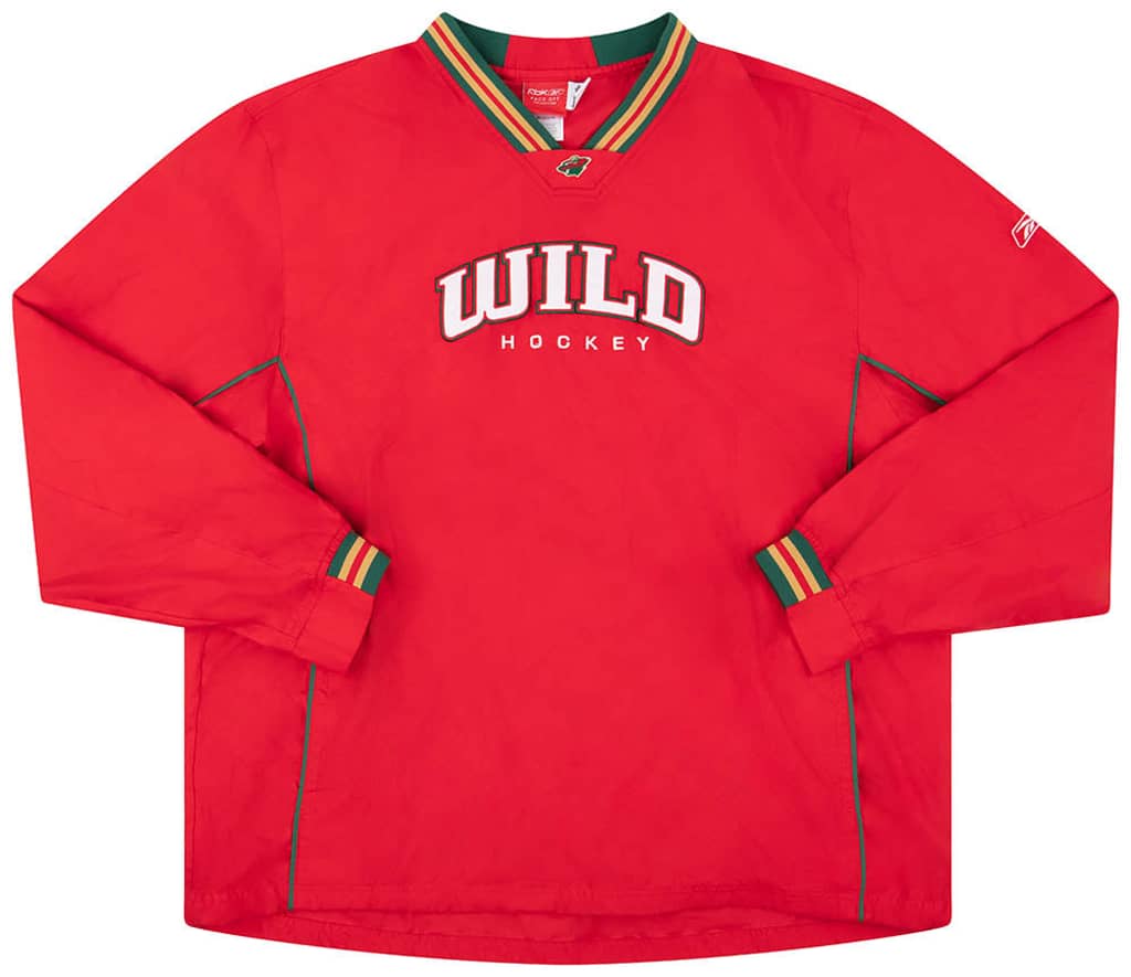 2000s Minnesota Wild Hockey Reebok Pullover Windbreaker Jacket XL