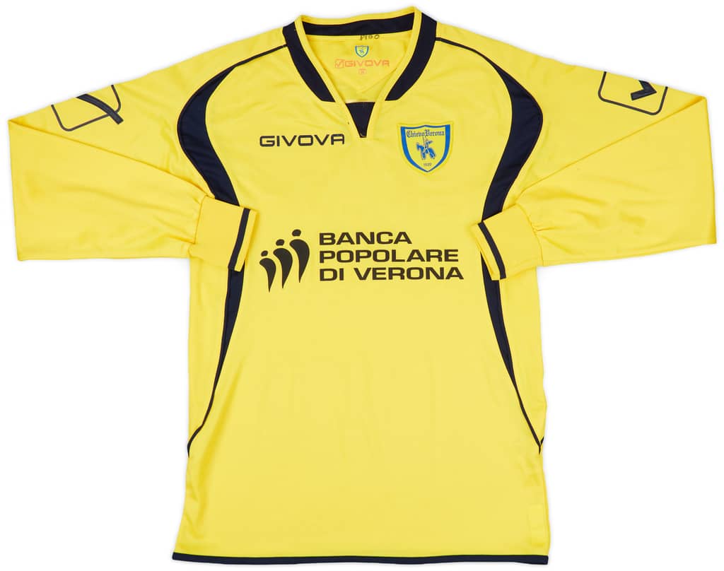 2009-10 Chievo Verona Givova Training L/S Shirt - 9/10 - (M)