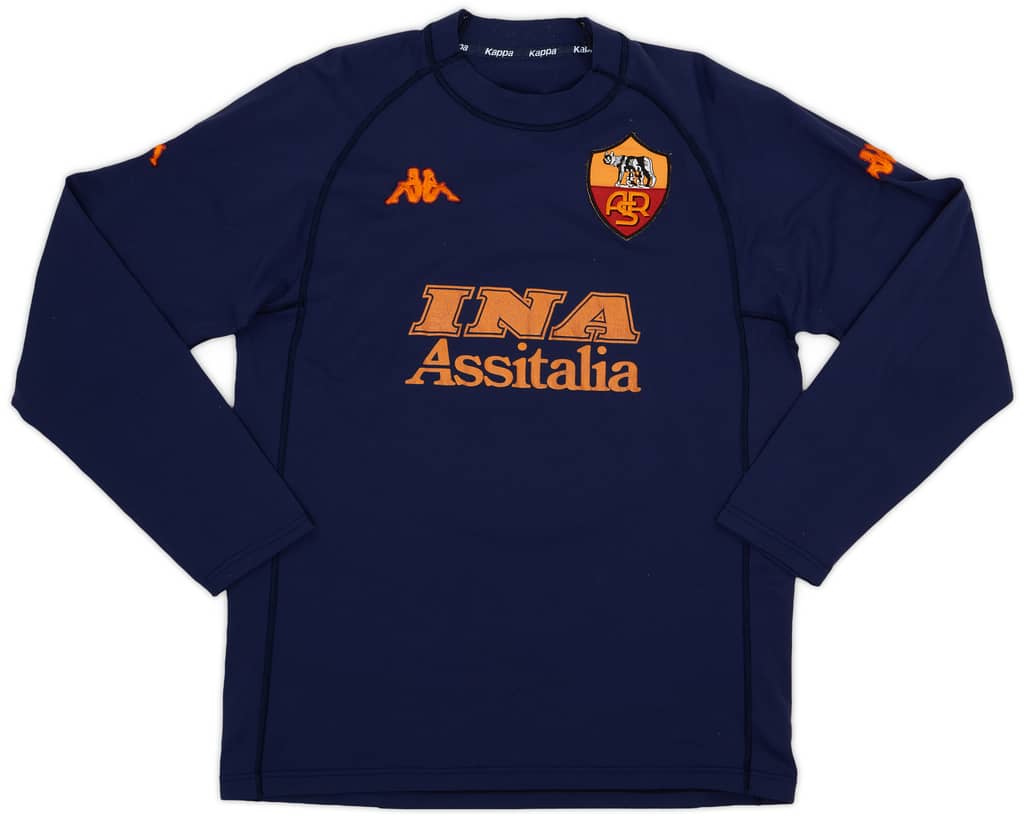 2000-01 Roma Third L/S Shirt - 7/10 - (XL)