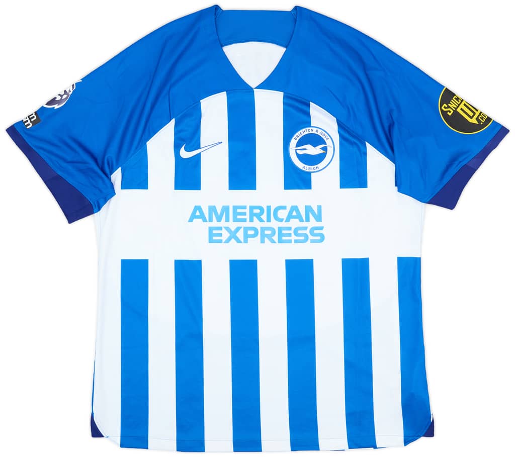 2023-24 Brighton Match Issue Home Shirt Dunk #5