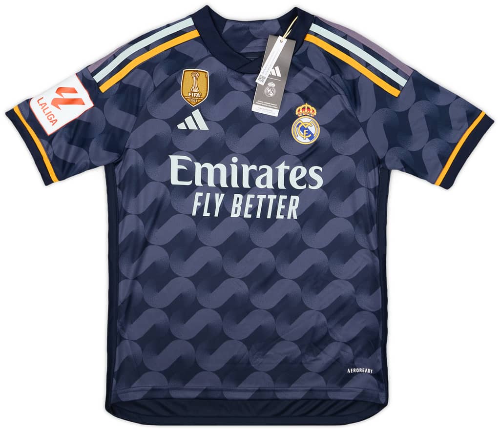 2023-24 Real Madrid Away Shirt Vini Jr. #7 (M.Kids)