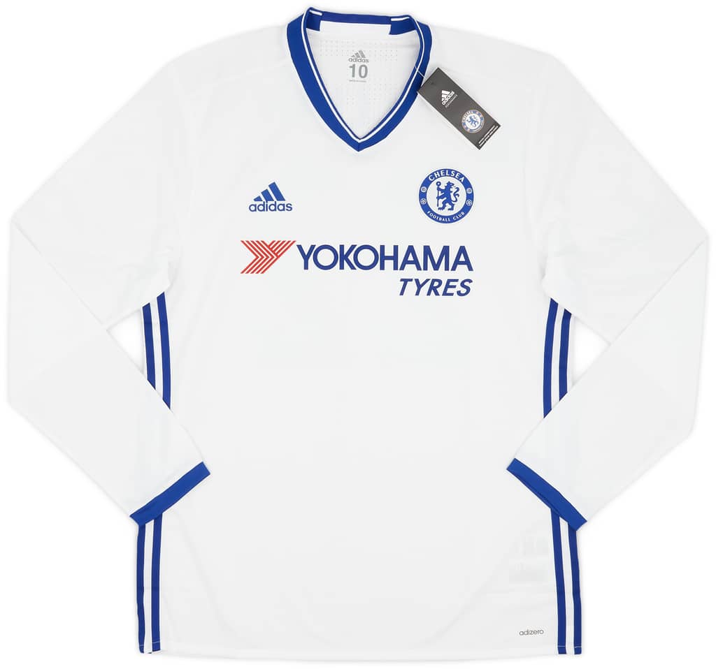 2016-17 Chelsea Player Issue Third L/S Shirt Willian #22 (XL)