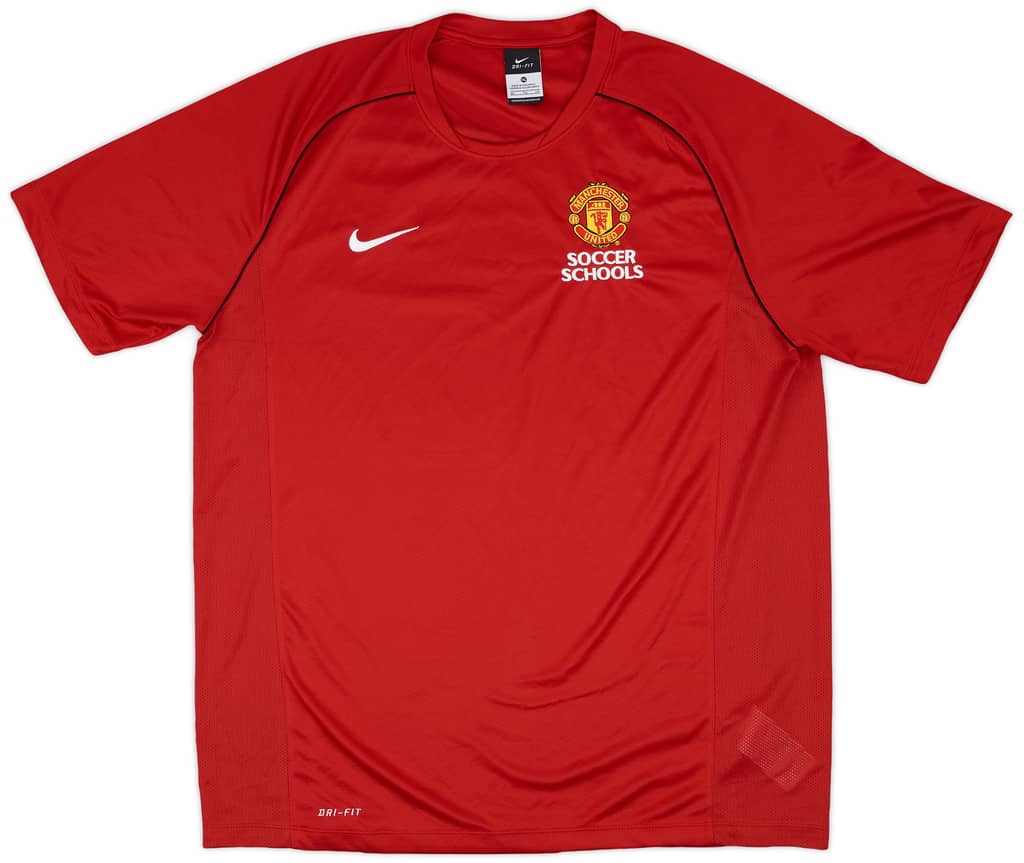 2012-13 Manchester United Nike "Soccer School" Training Shirt - 9/10 - (XL)