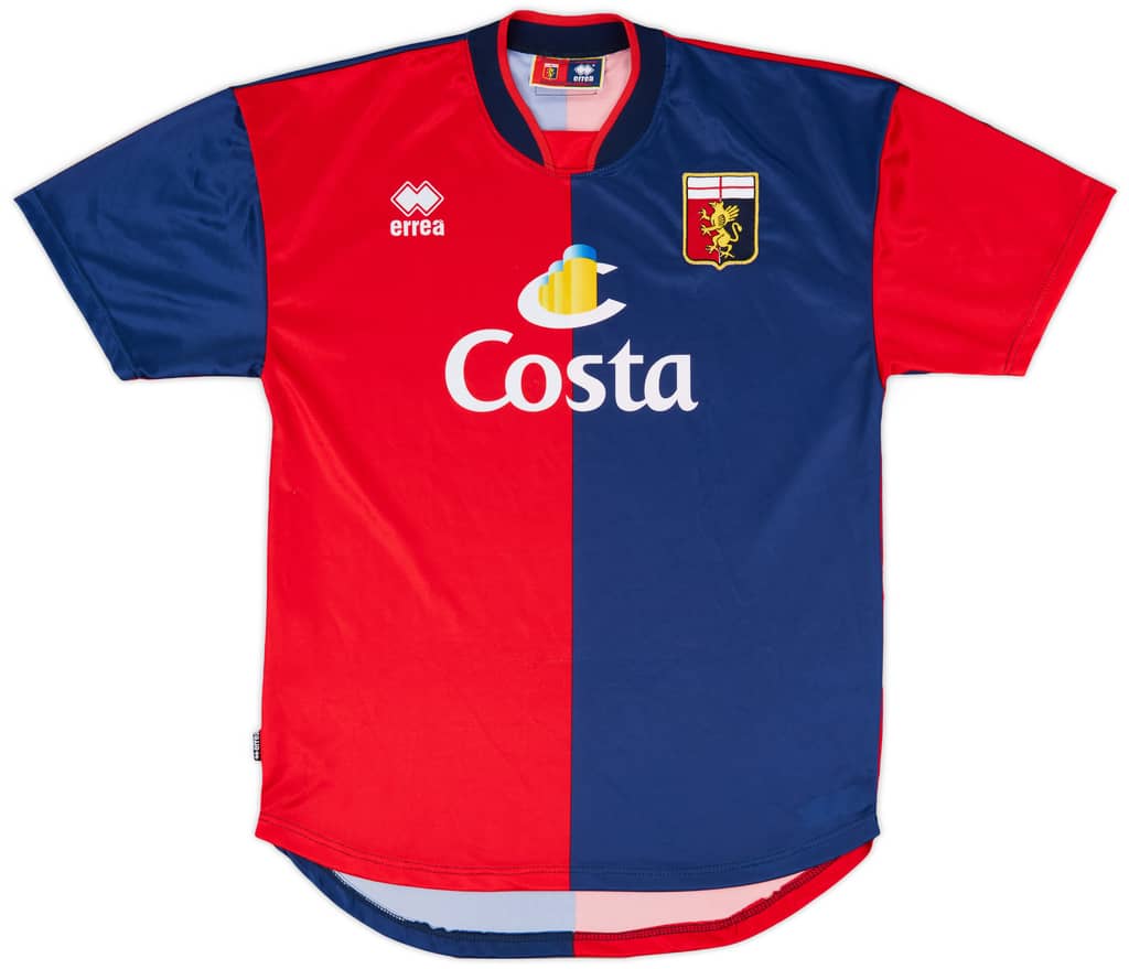 2003-04 Genoa Home Shirt - 9/10 - (S)