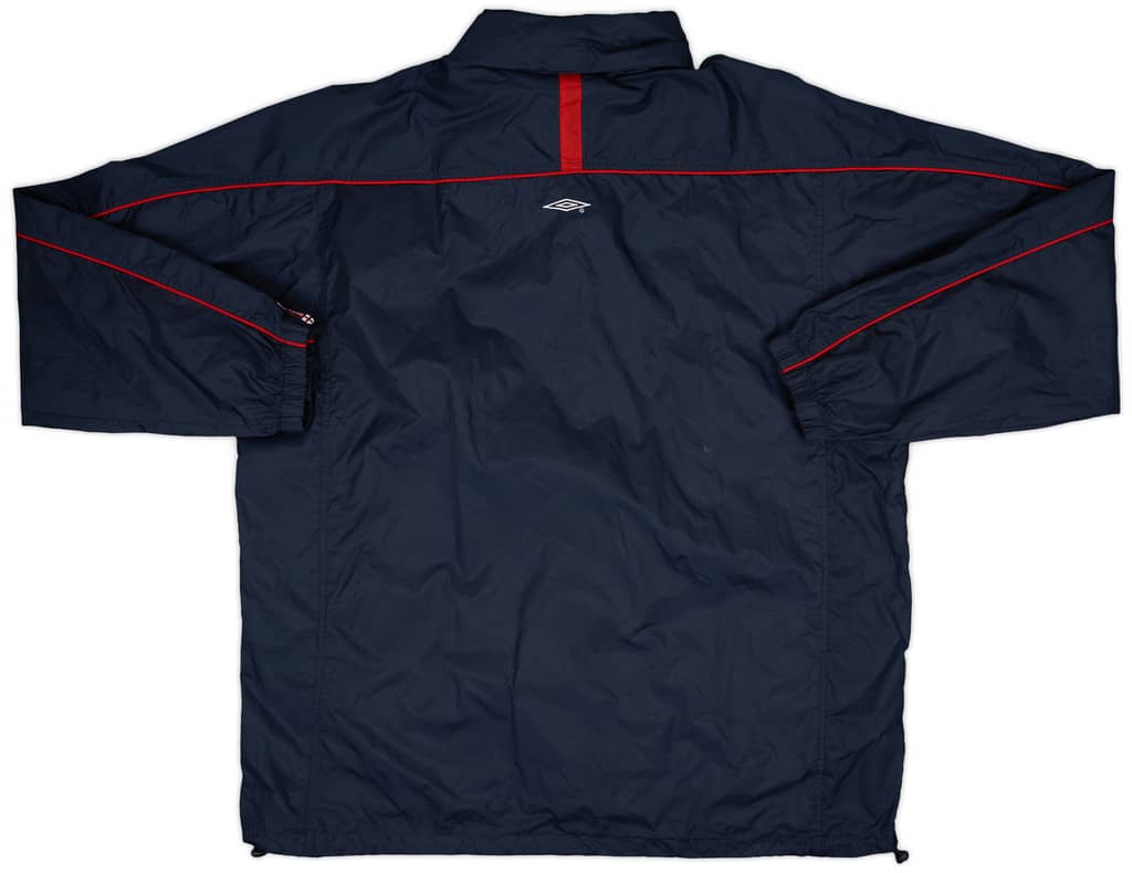 2000-02 England Umbro Hooded Rain Jacket - 9/10 - (XXL)