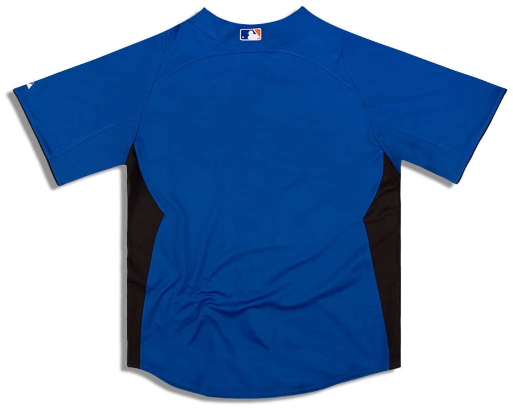 2011 New York Mets Authentic Majestic Batting Practice Jersey L