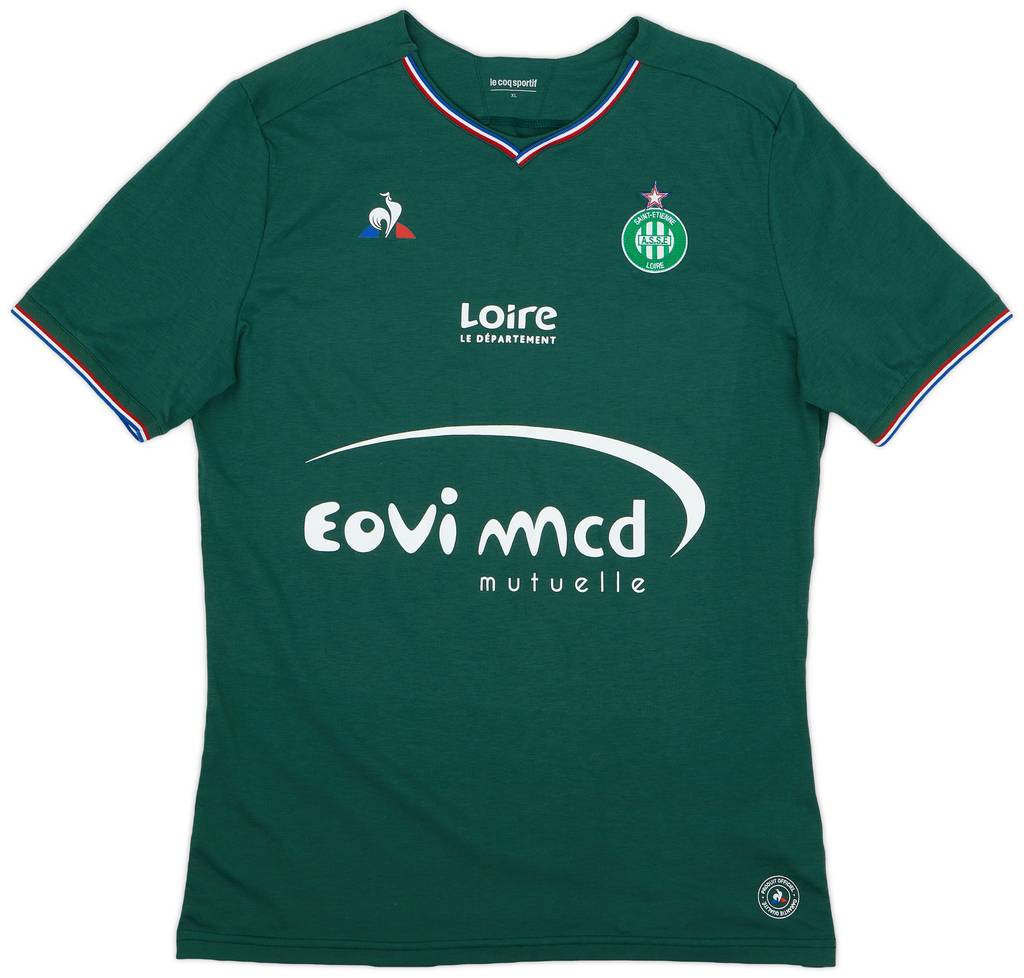 2017-18 Saint Etienne Home Shirt - 9/10 - (XL)