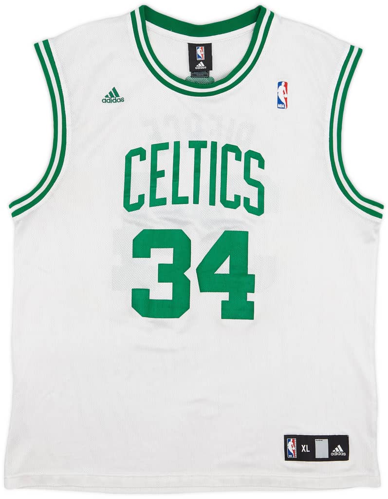 2006-10 Boston Celtics Pierce #34 adidas Home Jersey - 7/10 - (XL)