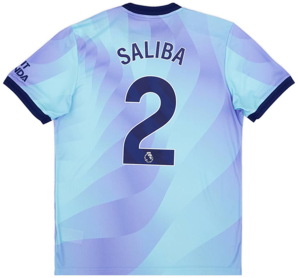 2024-25 Arsenal Authentic Third Shirt Saliba #2