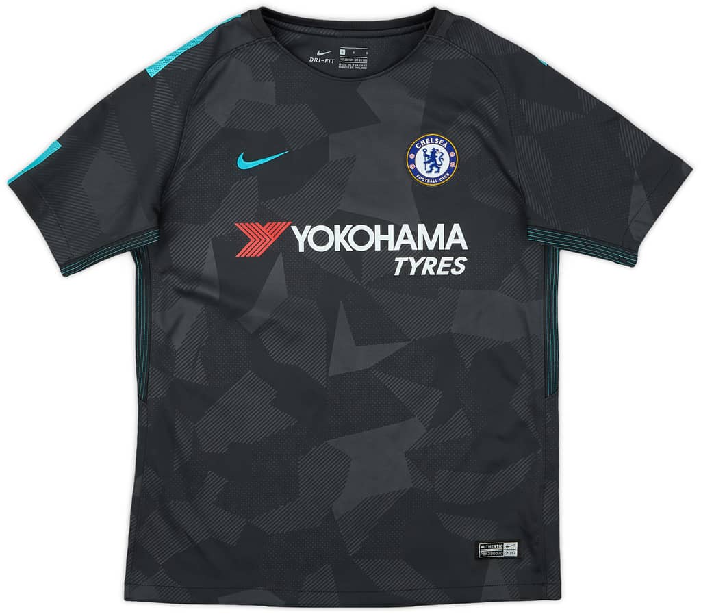 2017-18 Chelsea Third Shirt - 9/10 - (L.Boys)