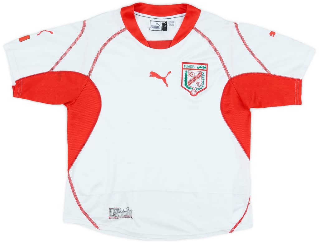 2002-04 Tunisia Home Shirt - 5/10 - (S)