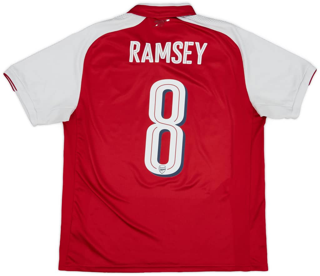 2017-18 Arsenal Home Shirt Ramsey #8 - 5/10 - (L)