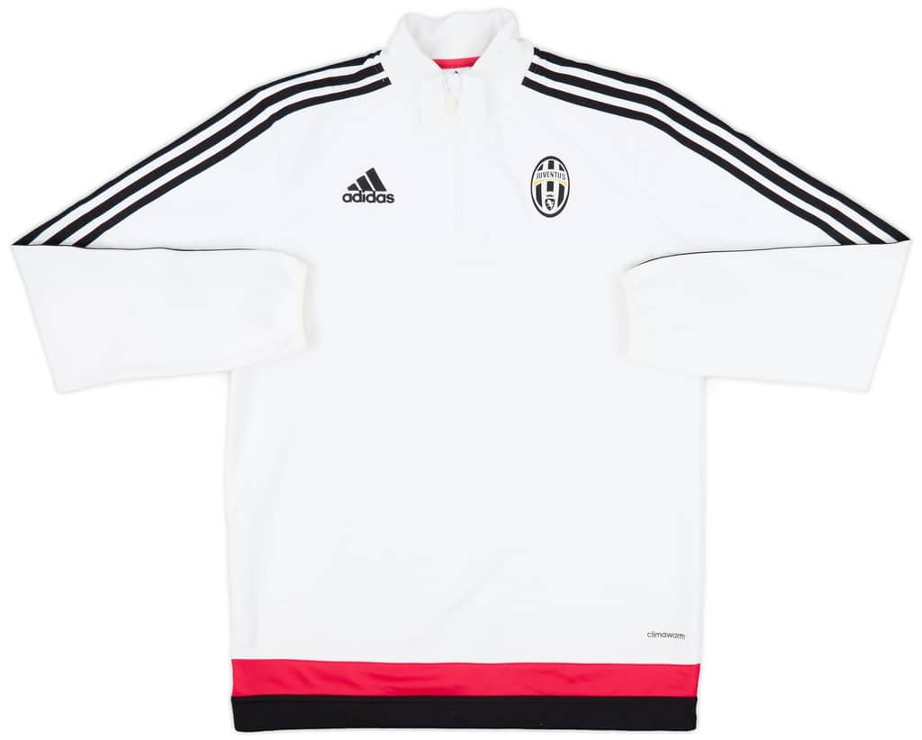 2015-16 Juventus adidas 1/4 Zip Training Top - 7/10 - (M)