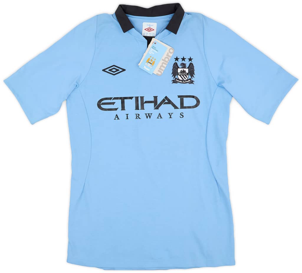 2012-13 Manchester City Home Shirt Silva #21 (S)