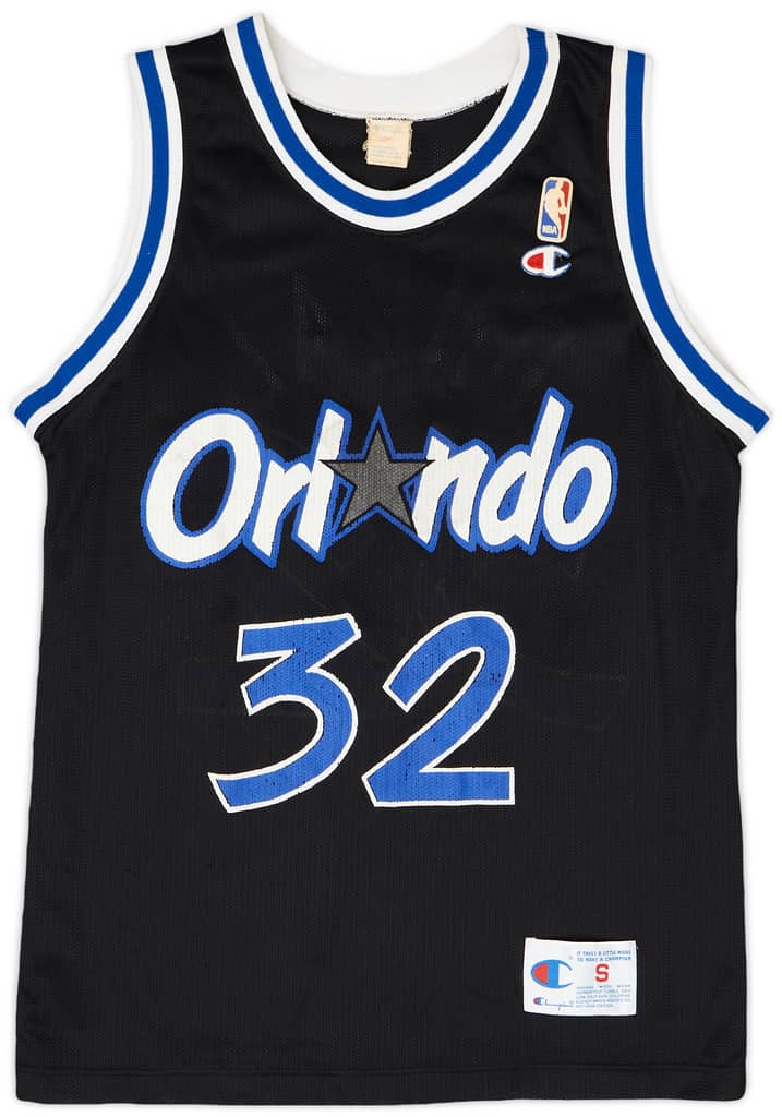 1992-94 Orlando Magic O'Neal #32 Champion Away Jersey - 5/10 - (S)