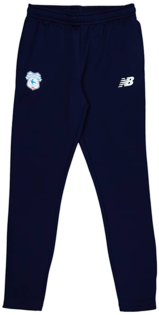 2022-23 Cardiff City New Balance Track Pants/Bottoms - 8/10 - (M)