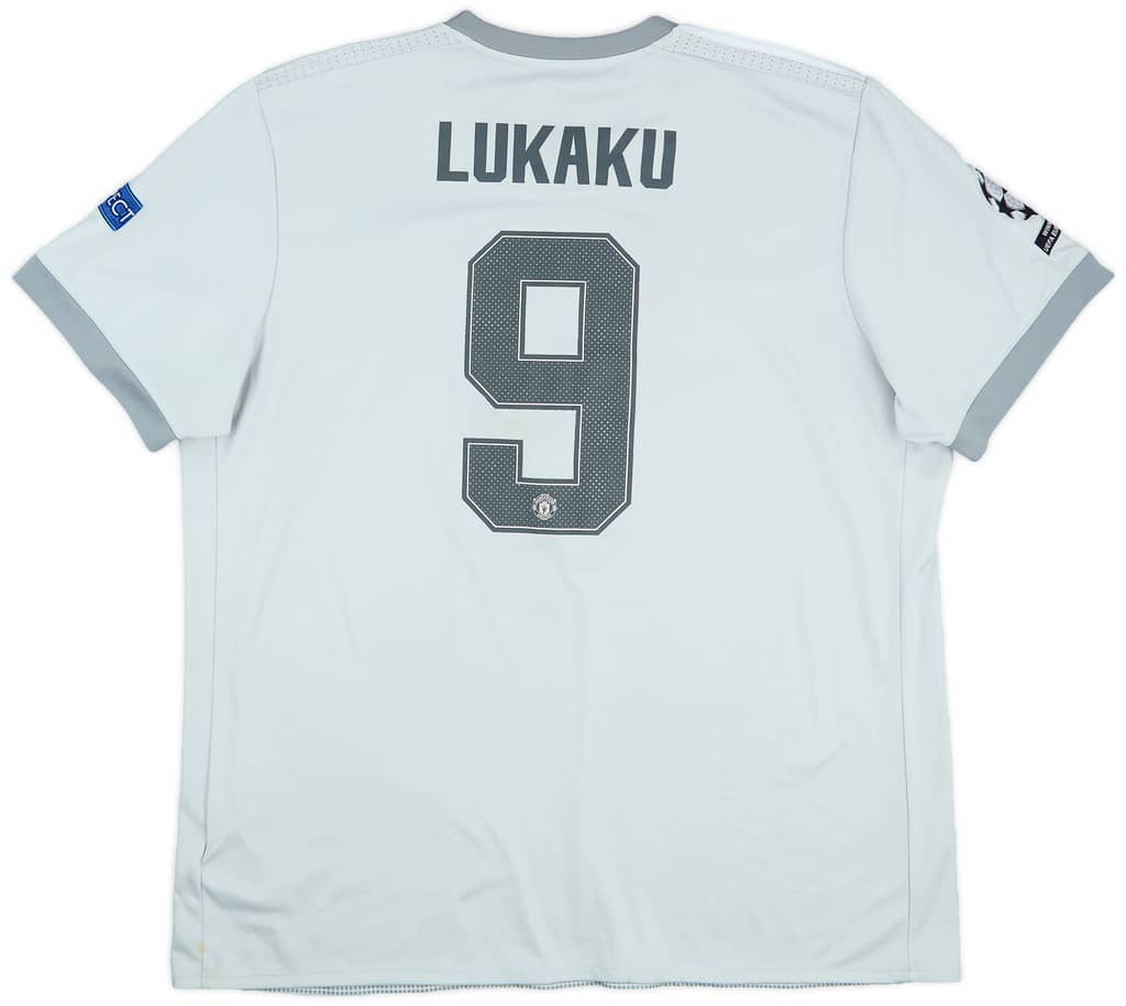 2017-18 Manchester United Third Shirt Lukaku #9 - 6/10 - (XXL)
