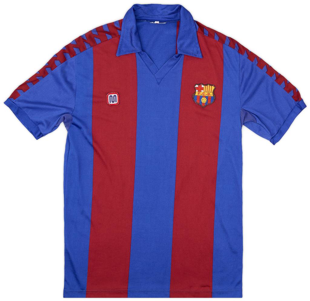 1984-89 Barcelona Home Shirt - 7/10 - (S)