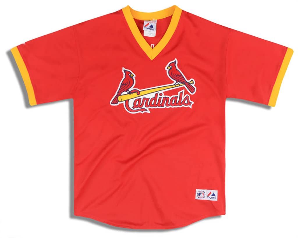 2000s St. Louis Cardinals Pujols #5 Majestic Batting Practice Jersey Y