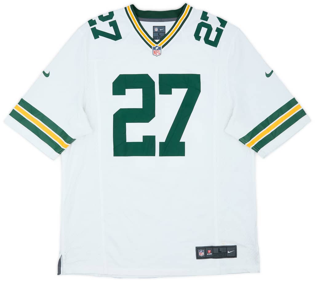 2013-16 Green Bay Packers Lacy #27 Nike Game Away Jersey - 6/10 - (L)