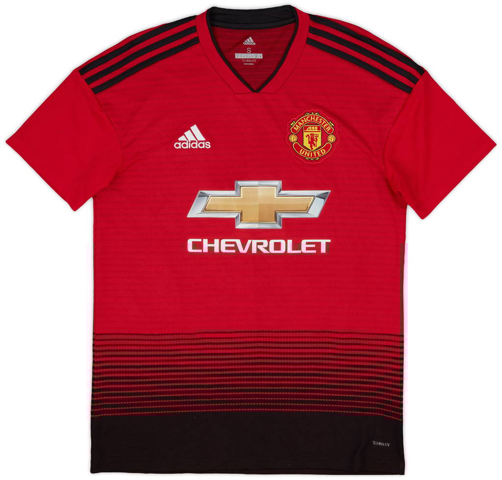 2018-19 Manchester United Home Shirt Shaw #23 - 8/10 - (S)
