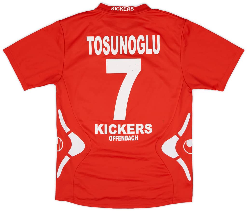 2008-09 Offenbacher Kickers Home Shirt Tosunoglu #7 - 7/10 - (S)