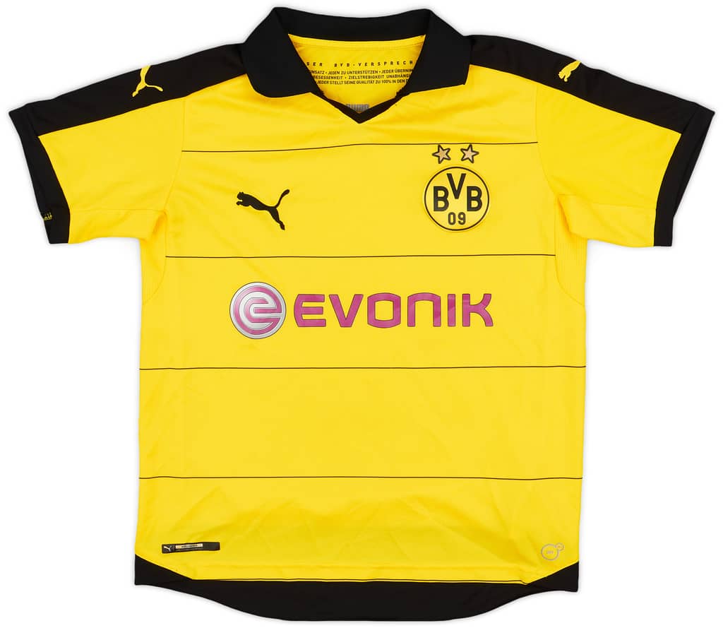 2015-16 Borussia Dortmund Home Shirt - 9/10 - (XL.Boys)