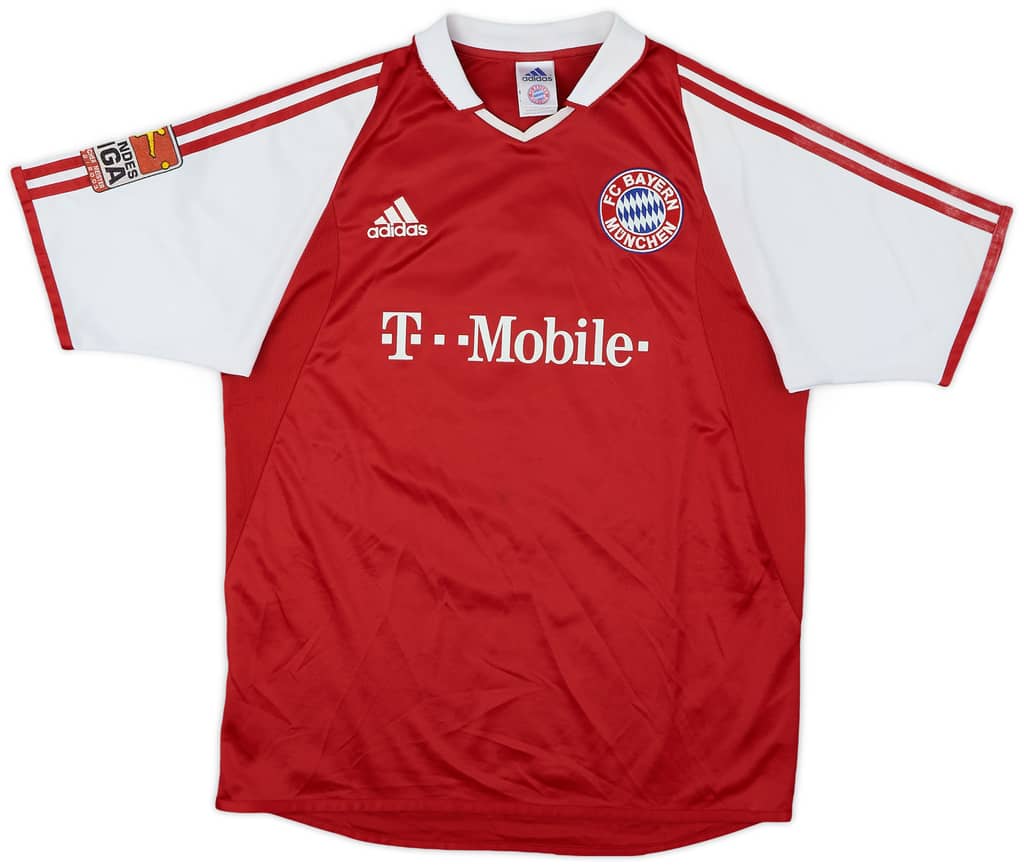 2003-04 Bayern Munich Home Shirt Ballack #13 - 4/10 - (XL.Boys)