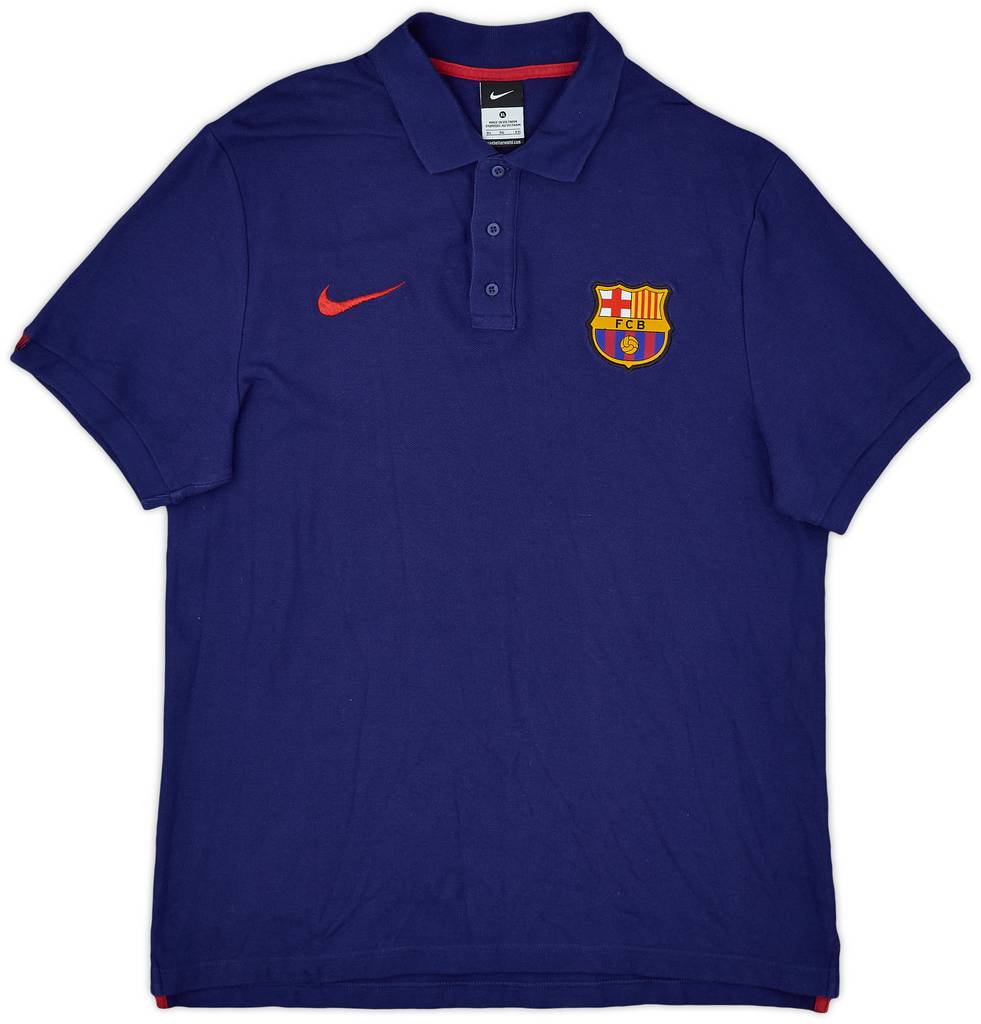 2015-16 Barcelona Nike Polo Shirt - 8/10 - (XL)
