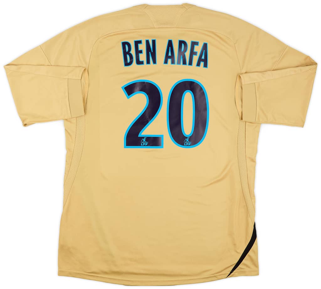 2008-09 Olympique Marseille Third Shirt Ben Arfa #20 - 8/10 - (XL)