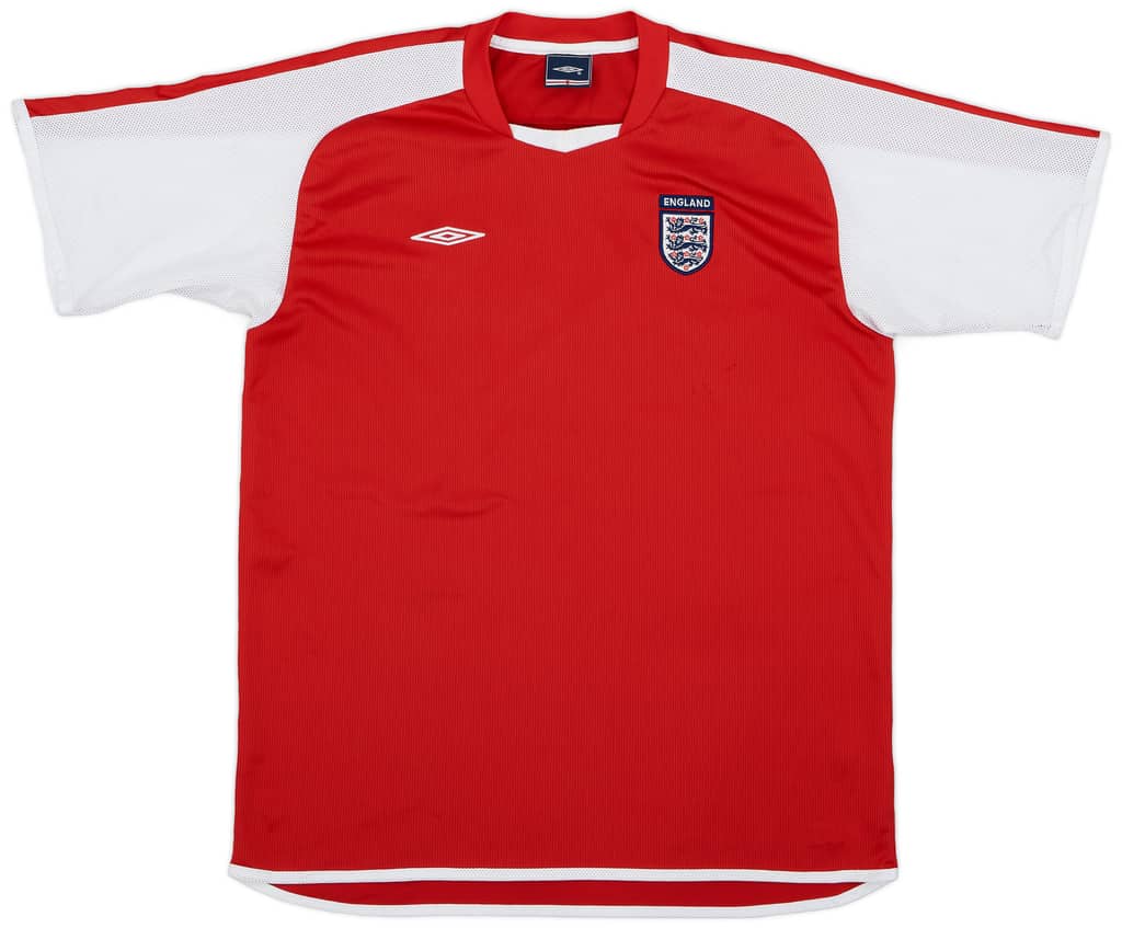 2004-05 England Umbro Training Shirt - 7/10 - (L)
