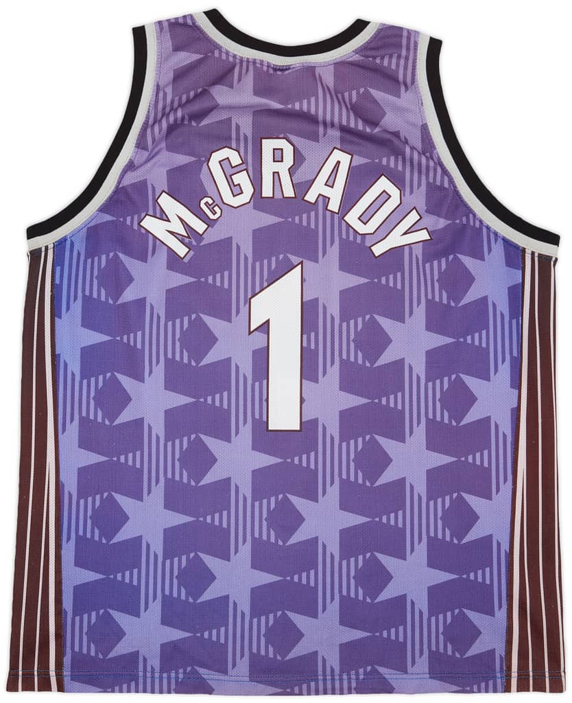 2000-03 Orlando Magic McGrady #1 Champion Away Jersey - 5/10 - (XL)
