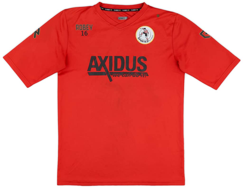 2015-16 Sparta Rotterdam Player Issue Robey Training Shirt #16 - 7/10 - (M)