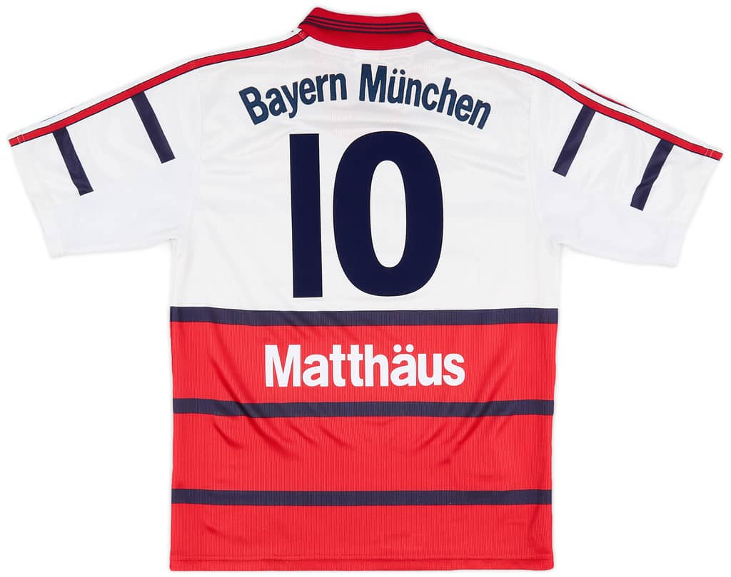 1998-00 Bayern Munich Away Shirt Matthaus #10 - 5/10 - (S)